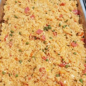 halal tingkat meal with Vegetarian Buffet Menu D