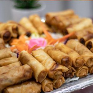 halal tingkat meal with Vegetarian Buffet Menu B