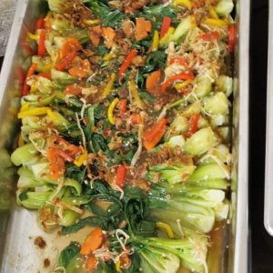 halal tingkat meal with Vegetarian Buffet Menu A