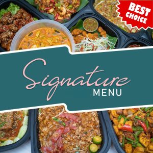 NEW SIGNATURE MENU MINI BUFFET