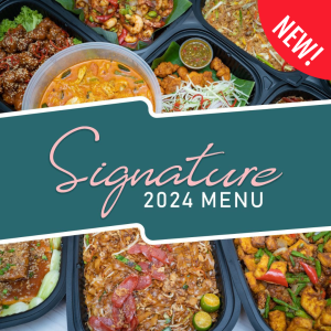NEW SIGNATURE MENU MINI BUFFET